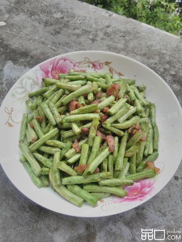 豆角炒肉