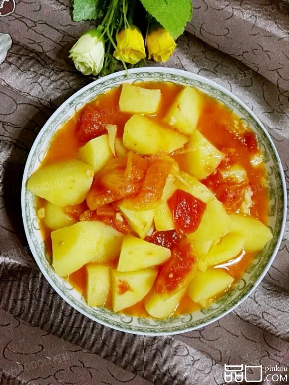 土豆炒西红柿