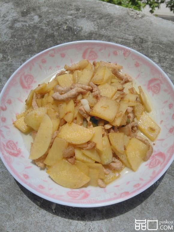肉炒土豆片