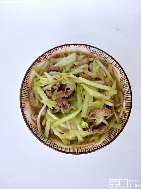 韭菜黄炒猪肉