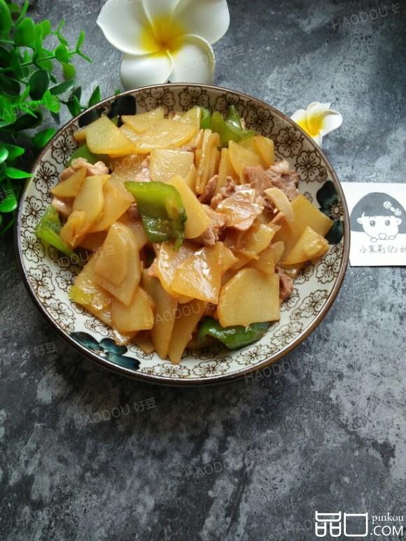 土豆片炒肉片