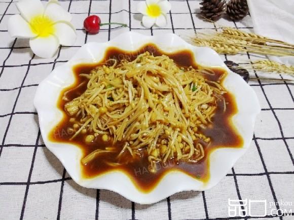 蚝油金针菇