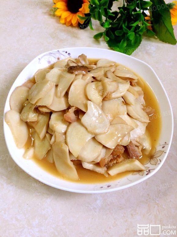 杏鲍菇炒肉