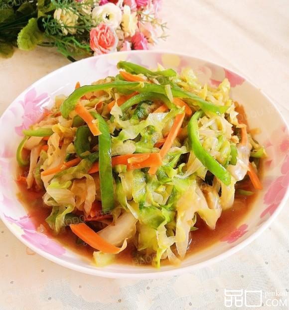 素炒包菜