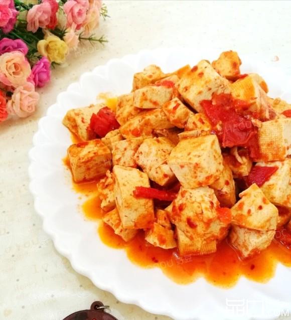 西红柿烧豆腐