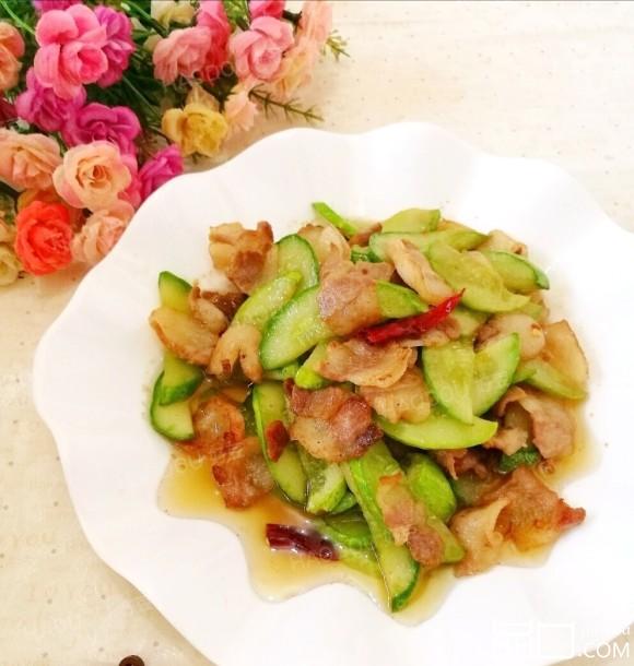 黄瓜炒肉