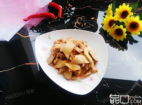 杏胞菇炒肉