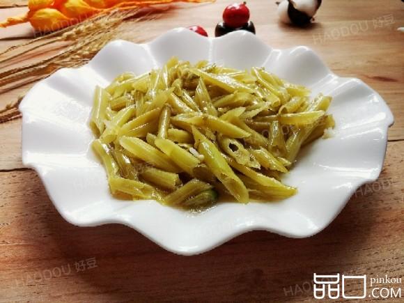 酸辣通心菜梗
