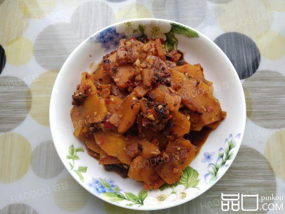 剁椒豆豉炒南瓜