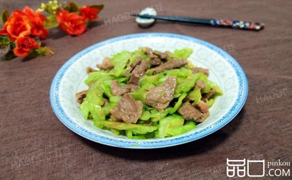 苦瓜炒牛肉