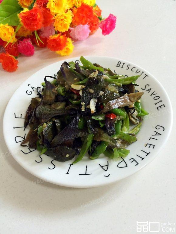 辣炒茄子蒂