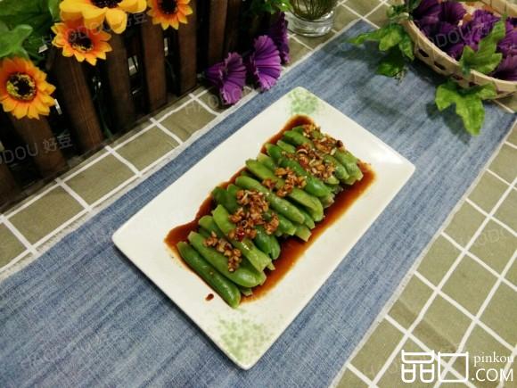 调汁煮豌豆