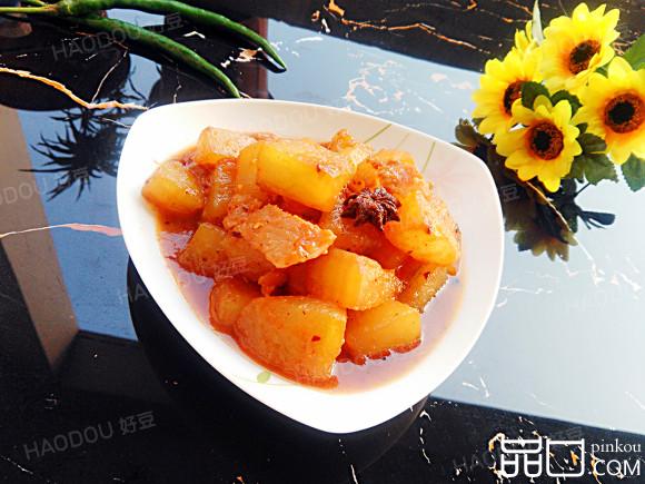 腊肉烧冬瓜