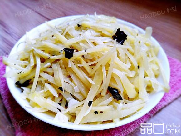 家常醋溜土豆丝