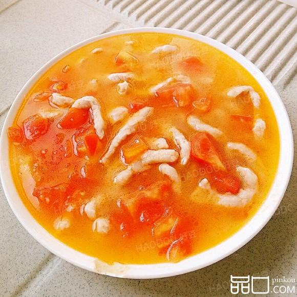 番茄煮肉丝