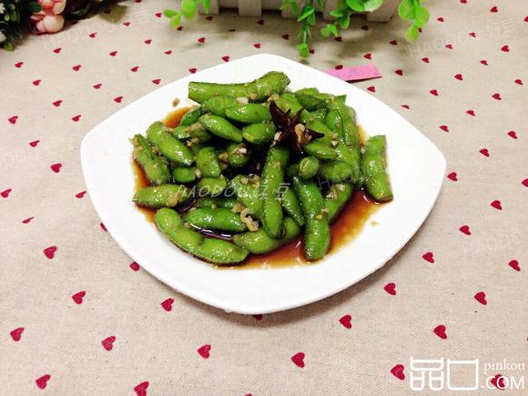 凉拌毛豆
