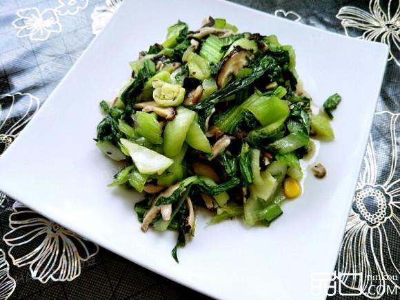 清淡香菇油菜
