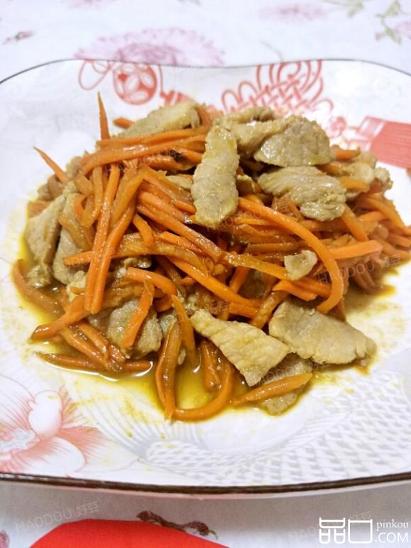 萝卜丝炒肉