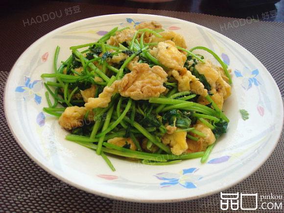 鸡蛋炒香菜