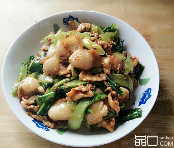 莴笋炒肉