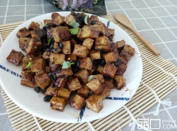 豆鼓炒香干