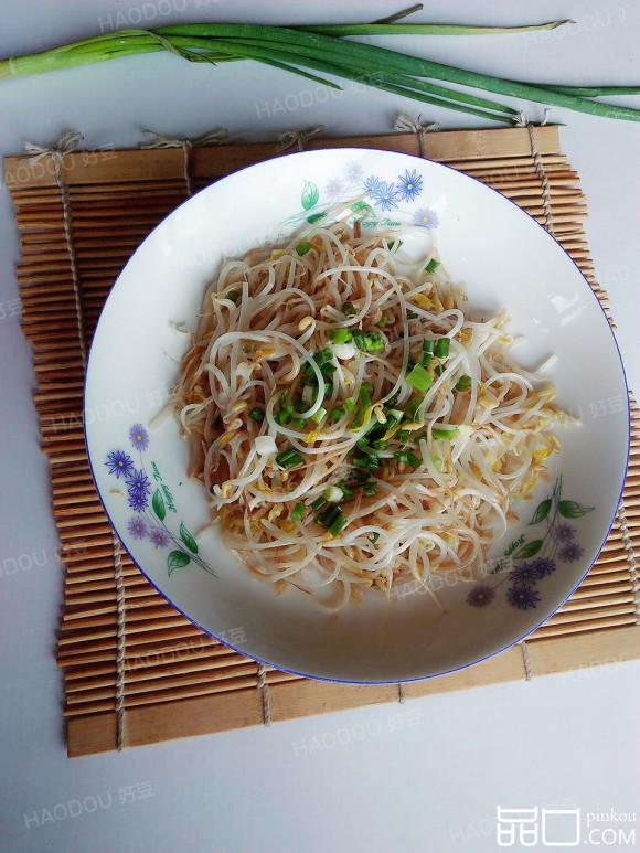 素炒豆芽