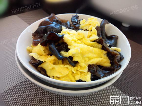 鸡蛋炒木耳