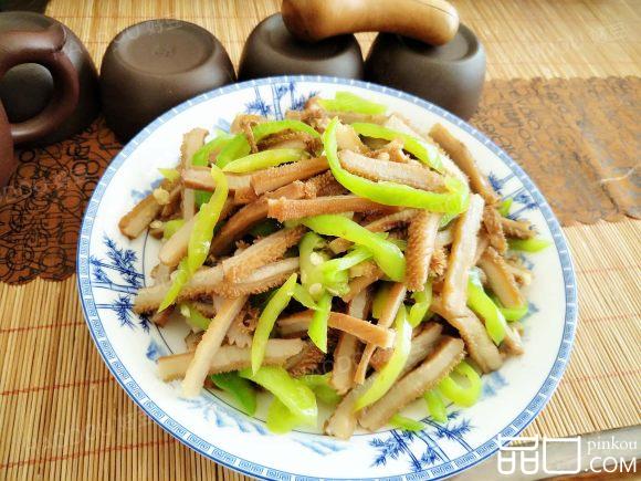 尖椒炒肚丝
