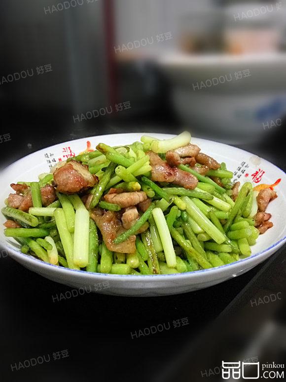 蒜薹肉丝