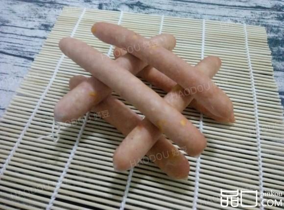 自制鸡肉玉米肠