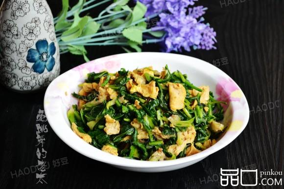 蒲公英炒蛋