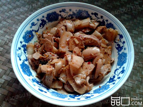 凉拌白肉
