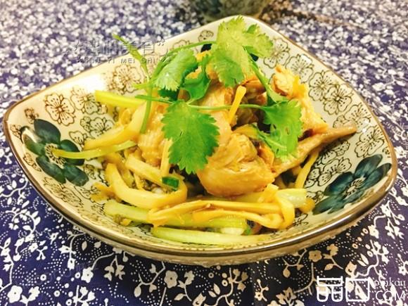 青椒酱拌仔鸡