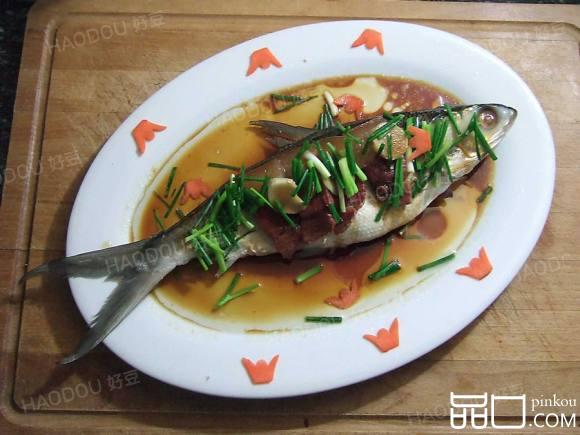 清蒸虱目鱼