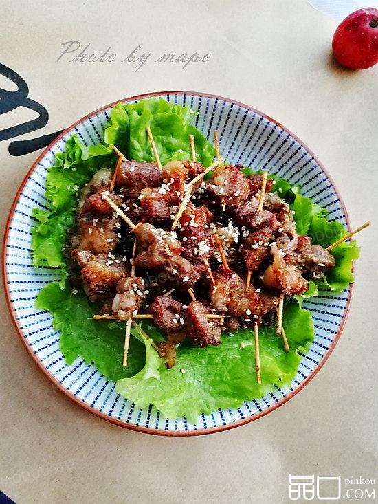 牙签羊肉