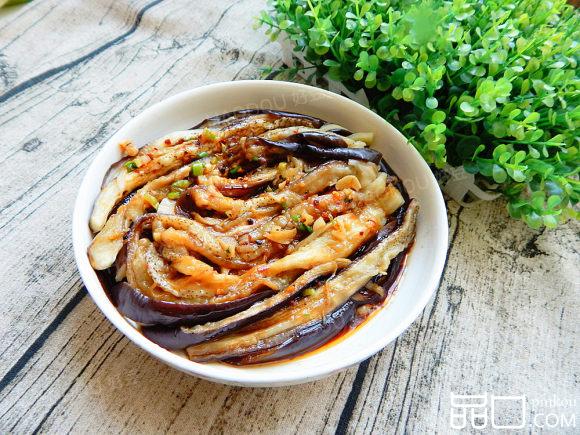 手撕蒸茄子