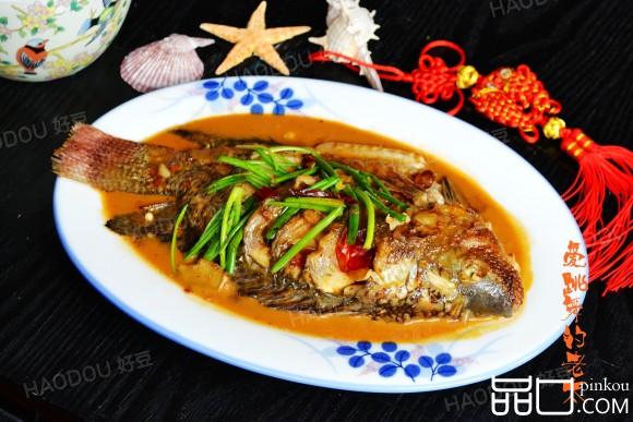 红烧辣味非洲鲫鱼