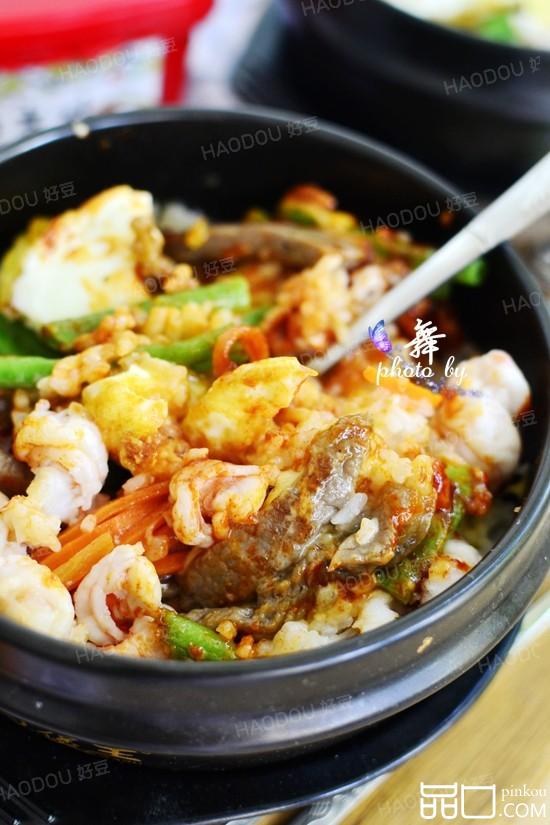 芝士石锅拌饭