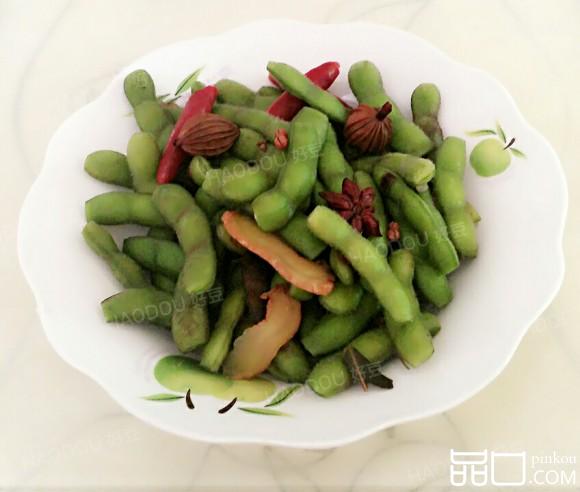 五香卤煮毛豆