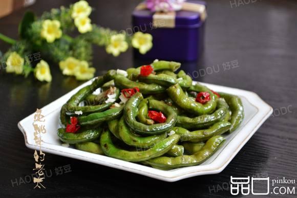 清炒盘香豇