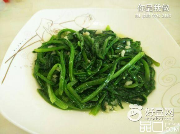 素炒油麦菜