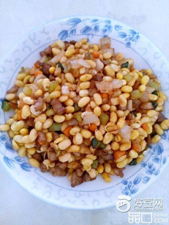 五彩黄豆芽