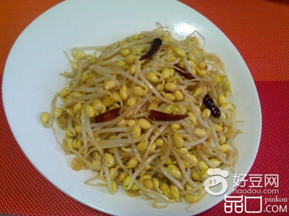 清炒黄豆芽