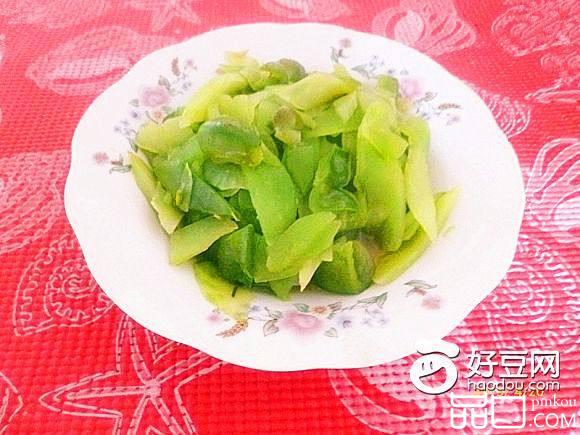 青椒炒莴笋