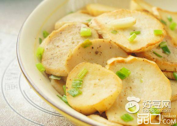 盐煎杏鲍菇