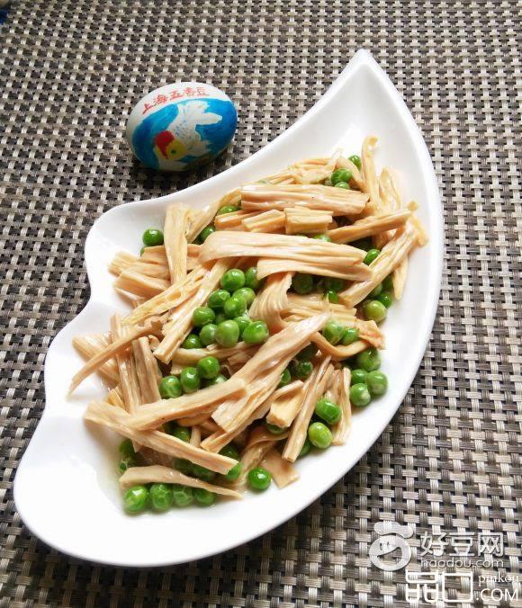 鸡汁青豆腐竹