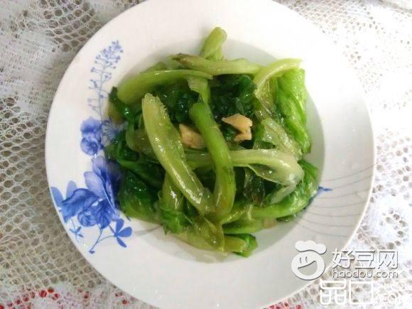 炝拌生菜