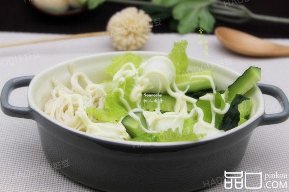 金针菇拌杂蔬