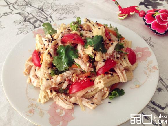 腐竹拌鸡丝#新鲜从这