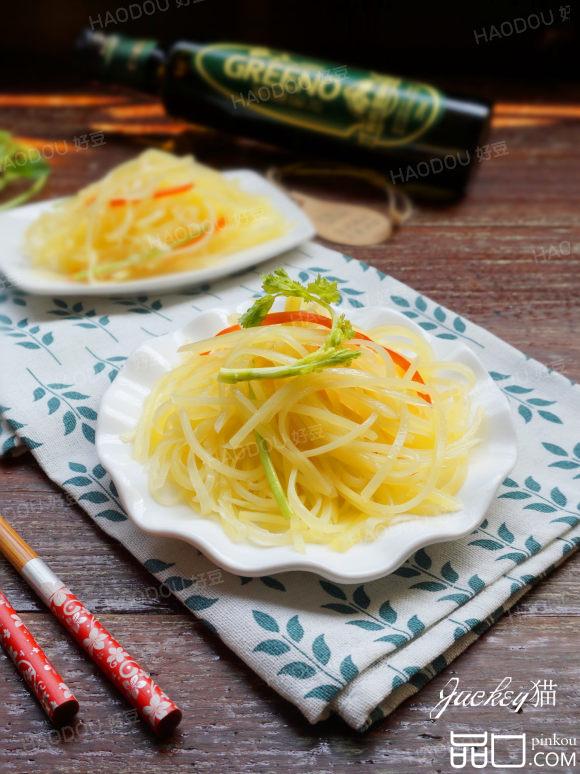 凉拌土豆丝#多效护理